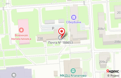 Почта Банк в Санкт-Петербурге на карте