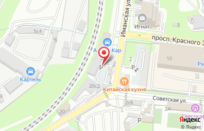 Автомойка самообслуживания Vosher на карте