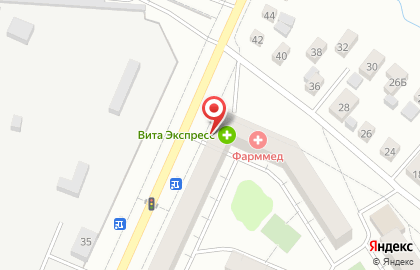 Аптека Фарммед на Братской улице на карте