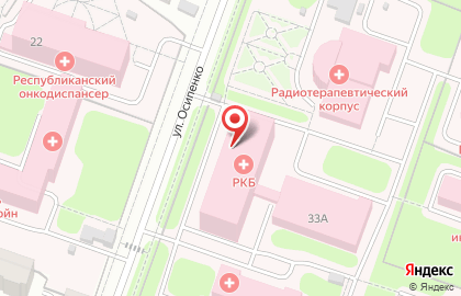 Банкомат СберБанк на улице Осипенко на карте