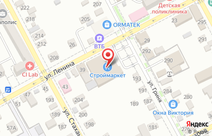 Строительный магазин Строймаркет, строительный магазин в на Славянск-на-Кубанях на карте
