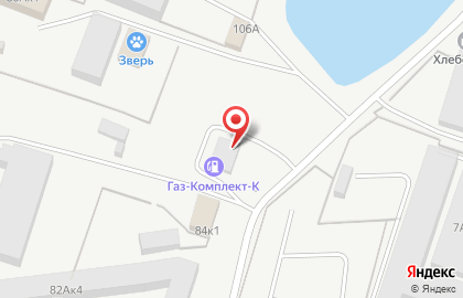 АГЗС на Омской улице на карте