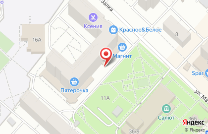 ОАО Банкомат, АКБ Чувашкредитпромбанк на улице Мате Залка на карте