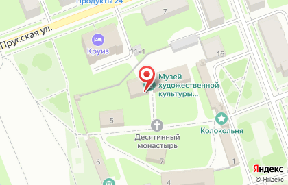 Государственный музей художественной культуры Новгородской земли на карте