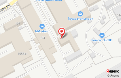 Автосервис Железный конь на карте