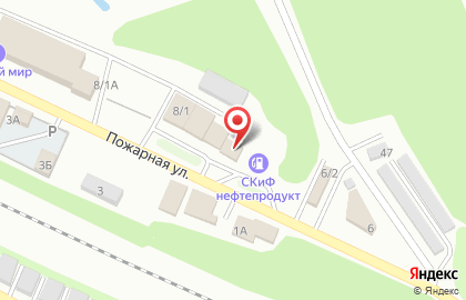 Автомойка Мойдодыр, автомойка на Пожарной улице на карте