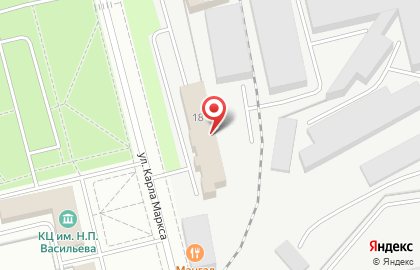 Наркологическая клиника Похмельная служба на улице Карла Маркса на карте