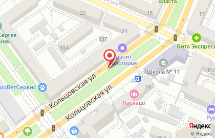 ООО Адамас-ломбард на Кольцовской улице на карте