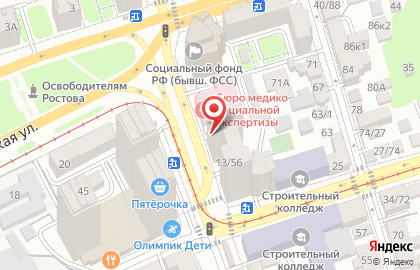 Торговая компания Coral club в Доломановском переулке на карте
