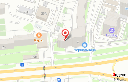 Ателье Пуговка в Октябрьском районе на карте