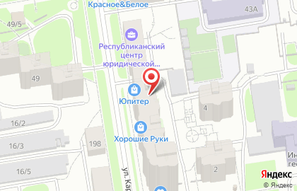 Служба аренды квартир и апартаментов Комфорт на улице Карла Маркса на карте