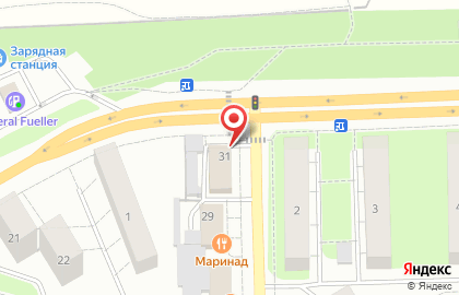 Супермаркет Пятёрочка на Керамической улице, 31 в Балашихе на карте