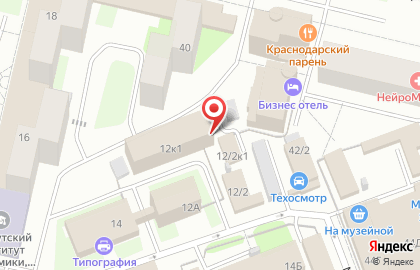 Торгово-сервисный центр Техносфера на улице Маяковского на карте