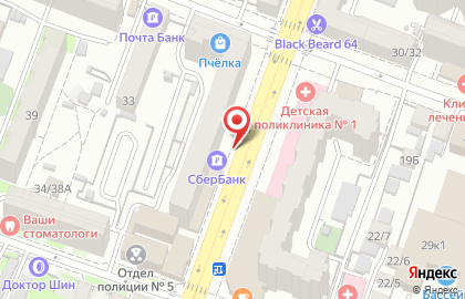 ОАО Нижневолжский Коммерческий банк в Октябрьском районе на карте