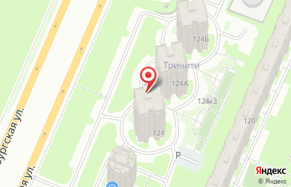 Туристическое агентство География на Большой Санкт-Петербургской улице на карте