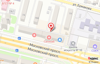 7 ДНЕЙ на Московском проспекте на карте