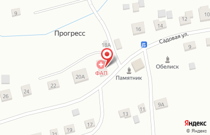 Шадринская центральная районная больница на Садовой улице на карте