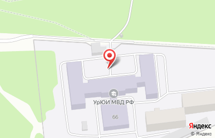 Уральский юридический институт МВД России в Екатеринбурге на карте