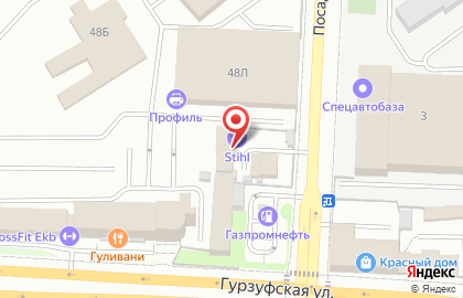 Центр автоэкспертизы в Верх-Исетском районе на карте