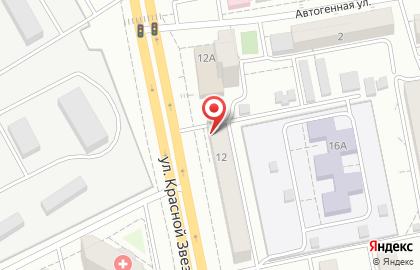 Торговая компания БАРИС на улице Красной Звезды на карте
