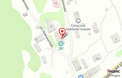 Парикмахерская Алина на улице Новожилова на карте