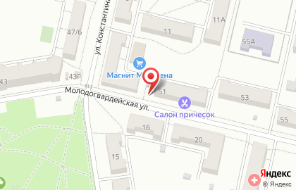 Магазин в Омске на карте