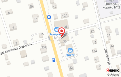 Берёзка на карте