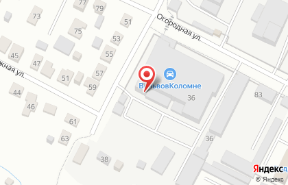 Квест-рум три Метлы на улице Леваневского в Коломне на карте