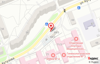 Людмила, Кировский район на карте