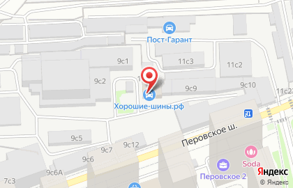 Техцентр Автобам в Нижегородском районе на карте