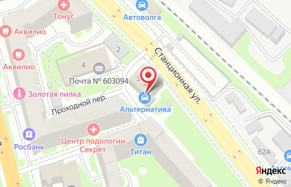 Страховая компания Росгосстрах в Сормовском районе на карте