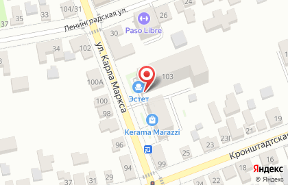 Мебельный центр Эстет на улице Карла Маркса на карте