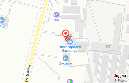 Автосалон Альянс в Нижнем Новгороде на карте
