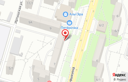 Комплайн на улице Степана Кувыкина на карте
