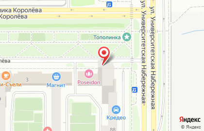 Стрелец на улице Академика Королёва на карте