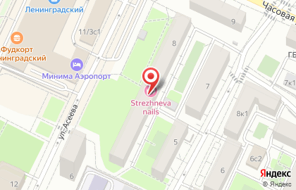 Ногтевая студия Бьюти нэйлс на карте