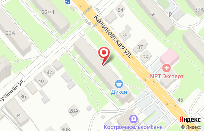 Сервисный центр Технополис на Калиновской улице на карте