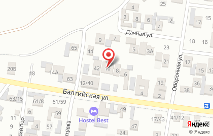 СТО Гараж на Балтийской улице на карте