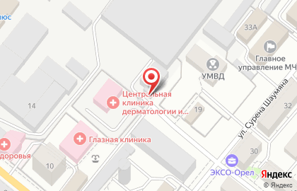 ОАО Орелхолодмаш на карте