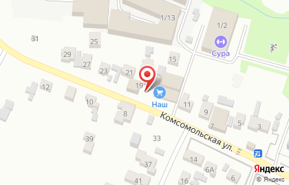 Пензенское областное отделение Ростехинвентаризация-Федеральное БТИ в Пензе на карте