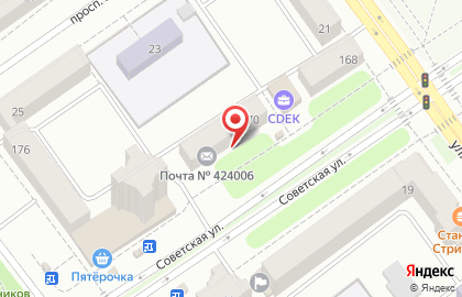 Магазин Махаон на Советской улице на карте