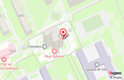 Галла на проспекте Солидарности на карте