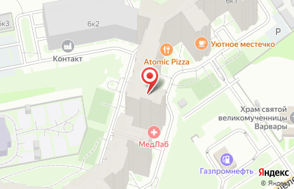 Продуктовый магазин в Санкт-Петербурге на карте