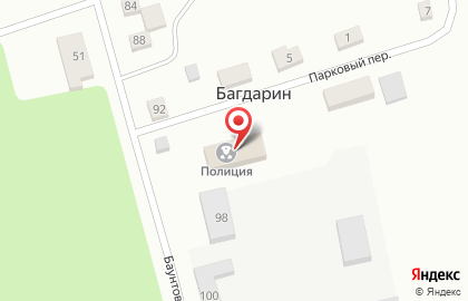 Изолятор временного содержания отдел МВД России по Баунтовскому эвенкийскому району на карте