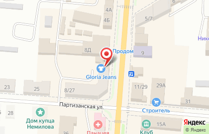 Салон связи МТС на Большой Спасской улице на карте