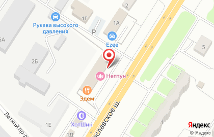 Автомойка Эдем на карте
