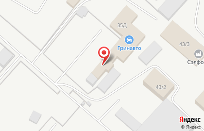 Торгово-сервисная компания Гринавто в Кировском районе на карте