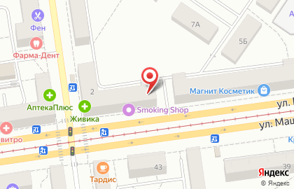 Служба доставки Быстрый Лось в Орджоникидзевском районе на карте
