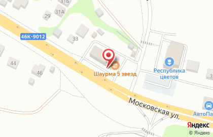 Ветеринарная аптека Дикси на Московской улице на карте