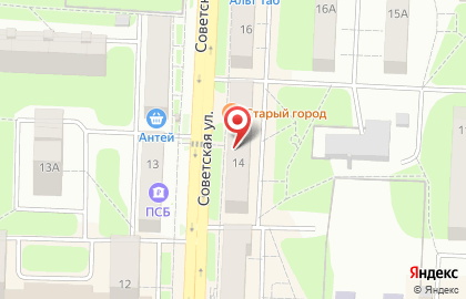 Служба доставки готовых блюд Хаси на Советской улице на карте